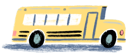 Cartoon schoolbus