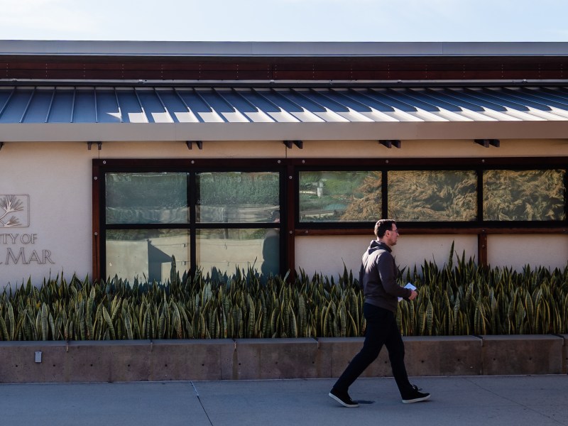 Del Mar City Hall on Jan. 2, 2024.